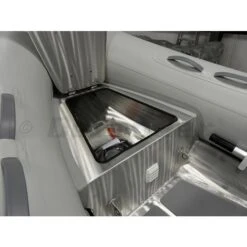 AB Inflatables Lammina 11 AL Aluminum RIB 11' 6" Boat - 2023 -Sports Store 11 al aluminum hull inflatable rib 11 6 grey hypalon 2023 11 al gray 6 1