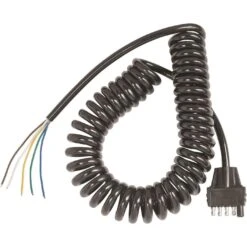 Wesbar 11' Coiled Flat Trailer End Wire Harness -Sports Store 11 coiled flat trailer end wire harness 54000 027