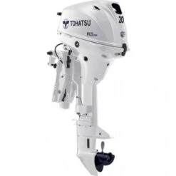 Tohatsu 20 HP Remote Outboard Motor - MFS20 - 2023 -Sports Store 20 hp 4 stroke outboard motor mfs20eepts whi 3