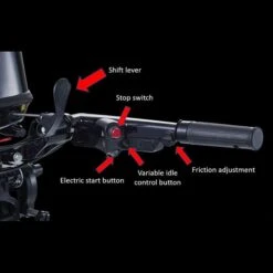 Tohatsu 25 HP Tiller Outboard Motor - MFS25 - 2024 -Sports Store 25 hp 4 stroke outboard motor mfs25dets efi tiller 2 2