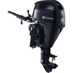Tohatsu 25 HP Multi-Function Tiller Outboard Motor - MFS25 - 2024