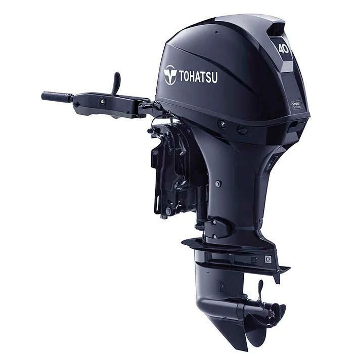 Tohatsu 40 HP Multi-Function Tiller Outboard Motor - MFS40 - 2023 1 Tohatsu 40 HP Multi-Function Tiller Outboard Motor - MFS40 - 2023