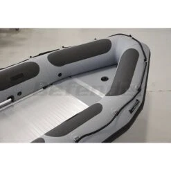 Defender 430 Aluminum Floor 14' 1" Boat - 2021 -Sports Store 430 aluminum floor 14 1 inflatable boat gray hypalon 2021 430 430 hypalon gray 3