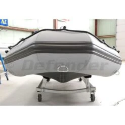 Defender 430 Aluminum Floor 14' 1" Boat - 2023 -Sports Store 430 aluminum floor 14 1 inflatable boat grey hypalon 2023 430 csm hypalon gray 3