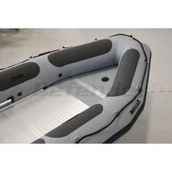 Defender 430 Aluminum Floor 14' 1" Boat - 2023 -Sports Store 430 aluminum floor 14 1 inflatable boat grey hypalon 2023 430 csm hypalon gray 4