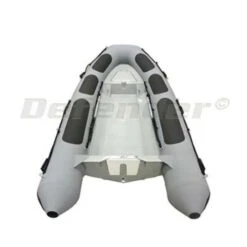 Defender 430 Fiberglass RIB 14' 1" Boat - 2023 -Sports Store 430 rigid hull inflatable rib 14 1 grey hypalon 2023 rib430 rib430 csm gray 3