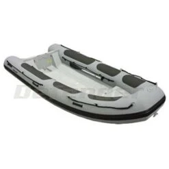 Defender 430 Fiberglass RIB 14' 1" Boat - 2023 -Sports Store 430 rigid hull inflatable rib 14 1 grey hypalon 2023 rib430 rib430 csm gray 4