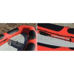 Defender 430 Fiberglass RIB 14' 1" Boat - 2023 -Sports Store 430 rigid hull inflatable rib 14 1 red hypalon 2023 rib430 rib430 csm red 4