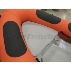Defender 430 Fiberglass RIB 14' 1" Boat With Honda 40 HP Motor - BF40 - 2023 -Sports Store 430 rigid hull inflatable rib with honda bf40 red 3