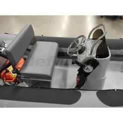 Defender 430 Fiberglass RIB 14' 1" Boat With Tohatsu 40 HP Motor - MFS40 - 2023 -Sports Store 430 rigid hull inflatable rib with tohatsu mfs40 grey 6