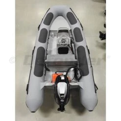 Defender 430 Fiberglass RIB 14' 1" Boat With Tohatsu 40 HP Motor - MFS40 - 2023 -Sports Store 430 rigid hull inflatable rib with tohatsu mfs40 grey 7