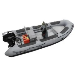 Defender 460 Fiberglass RIB 15' 1" Boat With Tohatsu 50 HP Motor - MFS50 - 2023