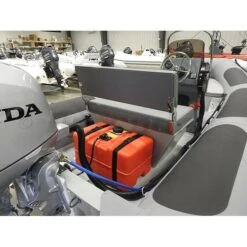 Defender 460 Fiberglass RIB 15' 1" Boat With Honda 50 HP Motor - BF50 - 2023 10 Defender 460 Fiberglass RIB 15' 1" Boat With Honda 50 HP Motor - BF50 - 2023 -Sports Store 460 rigid hull inflatable rib with honda bf50 grey rib 460 defender rib 460 bf50 2023 4