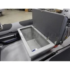 Defender 460 Fiberglass RIB 15' 1" Boat With Honda 50 HP Motor - BF50 - 2023 11 Defender 460 Fiberglass RIB 15' 1" Boat With Honda 50 HP Motor - BF50 - 2023 -Sports Store 460 rigid hull inflatable rib with honda bf50 grey rib 460 defender rib 460 bf50 2023 5