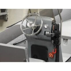 Defender 460 Fiberglass RIB 15' 1" Boat With Tohatsu 50 HP Motor - MFS50 - 2023 -Sports Store 460 rigid hull inflatable rib with tohatsu mfs50 grey rib 460 defender rib 460 mfs50 2023 4