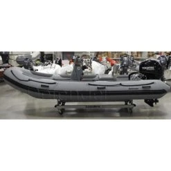 Defender 460 Fiberglass RIB 15' 1" Boat With Tohatsu 50 HP Motor - MFS50 - 2023 -Sports Store 460 rigid hull inflatable rib with tohatsu mfs50 grey rib 460 defender rib 460 mfs50 2023 7