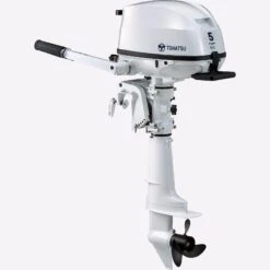 Tohatsu 5 HP Tiller Propane Outboard Motor - MFS5LPG - 2024