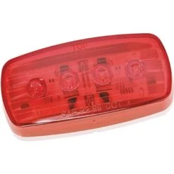 Wesbar #58 LED Clearance/Side Marker Light -Sports Store 58 led clearance side marker light red without pigtail wires 401586