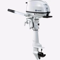 Tohatsu 6 HP Tiller Outboard Motor With Internal Tank - MFS6 - 2024