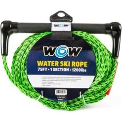 WOW Sports 75' 1-Section Ski Rope - 22-WRP-4607