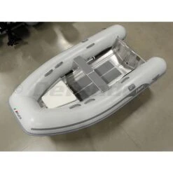 AB Inflatables Lammina 9 AL Aluminum RIB 9' 1" Boat - 2024 -Sports Store 9 al aluminum hull inflatable rib 9 1 grey hypalon 2023 9 9 al gray 2