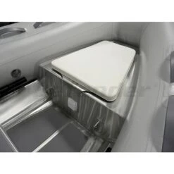 AB Inflatables Lammina 9 AL Aluminum RIB 9' 1" Boat - 2023 -Sports Store 9 al aluminum hull inflatable rib 9 1 grey hypalon 2023 9 9 al gray 6 1