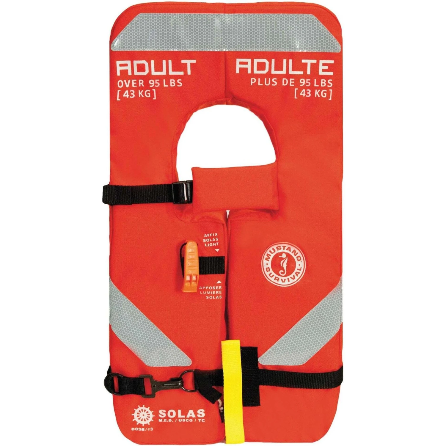 Mustang Survival Adult 4-One SOLAS Life Jacket/PFD - MV8040-2-0 1 Mustang Survival Adult 4-One SOLAS Life Jacket/PFD - MV8040-2-0