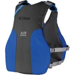 Onyx Air Span Breeze Life Jacket/PFD -Sports Store air span breeze life jacket pfd blue 123000 500 060 23 2