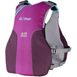 Onyx Air Span Breeze Life Jacket/PFD -Sports Store air span breeze life jacket pfd purple 123000 600 020 23 2