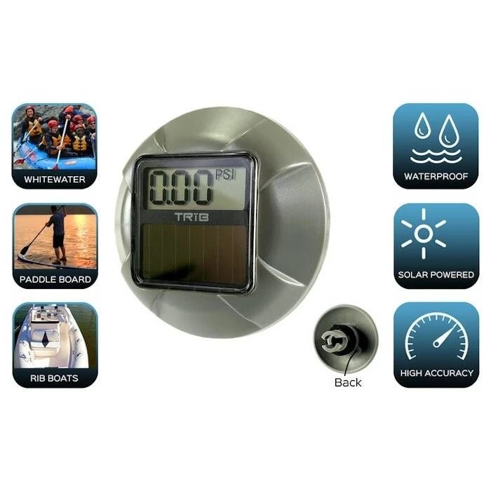 TRiB AirCap Replacement Air Valve Cap With LED Pressure Readout Display - 100-004 3 TRiB AirCap Replacement Air Valve Cap With LED Pressure Readout Display - 100-004 - Image 3