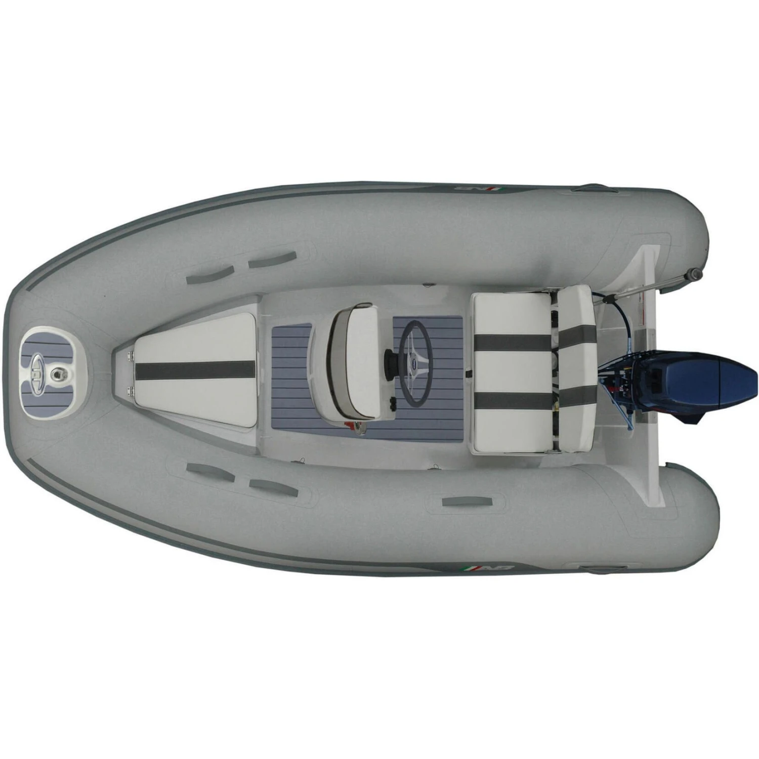 AB Inflatables Alumina 9.5 ALX Aluminum RIB 9' 6" Boat With Yamaha 20 HP Motor - F20 - 2024 2 AB Inflatables Alumina 9.5 ALX Aluminum RIB 9' 6" Boat With Yamaha 20 HP Motor - F20 - 2024 - Image 2