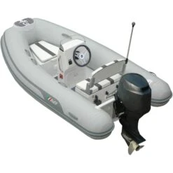AB Inflatables Alumina 9.5 ALX Aluminum RIB 9' 6" Boat With Yamaha 20 HP Motor - F20 - 2024