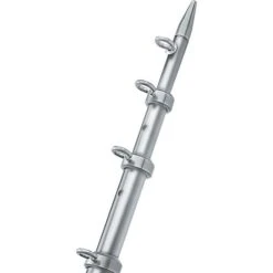 TACO Center Rigger Fishing Pole -Sports Store center rigger fishing pole silver silver oc 0422vel8 1