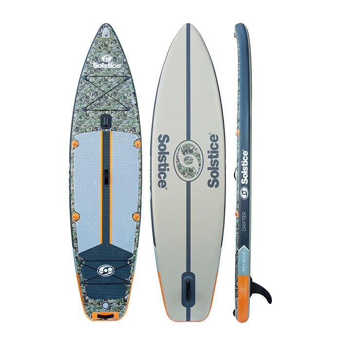 Solstice Drifter Inflatable Paddleboard Kit (iSUP) 11' 6" - Camo - 36116 1 Solstice Drifter Inflatable Paddleboard Kit (iSUP) 11' 6" - Camo - 36116