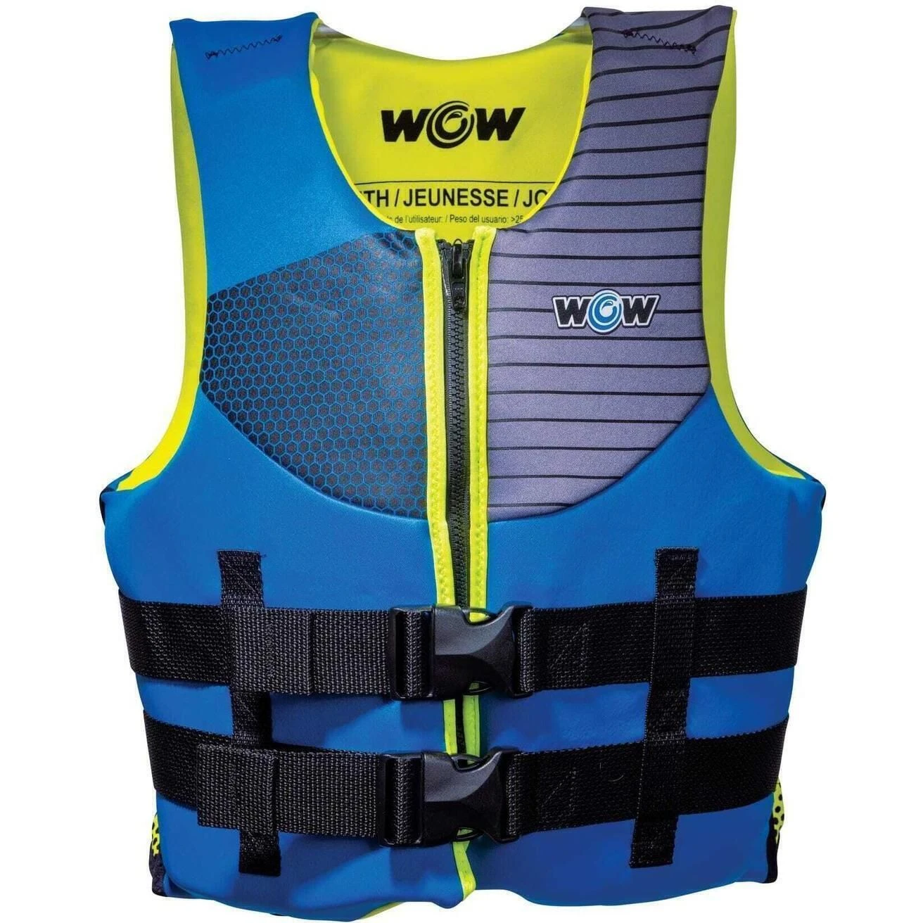 WOW Sports Youth Feel Good PFD/Life Jacket - 23-WLV-4826 1 WOW Sports Youth Feel Good PFD/Life Jacket - 23-WLV-4826
