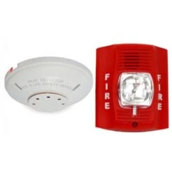 Aqualarm Fire Alert Siren/Strobe And Detector