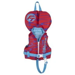Full Throttle Infant Nylon Life Jacket With Pop-up Pillow -Sports Store full throttle infant nylon life jacket with pop up pillow red 112400 100 000 22 1