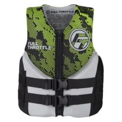 Full Throttle Junior Hinged Rapid-Dry Life Jacket - 142400-400-009-22