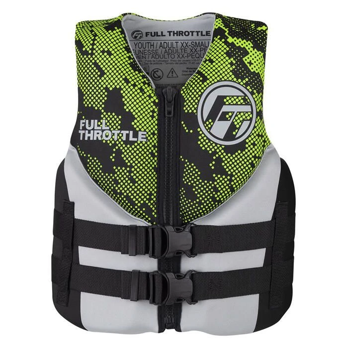 Full Throttle Junior Hinged Rapid-Dry Life Jacket - 142400-400-009-22 1 Full Throttle Junior Hinged Rapid-Dry Life Jacket - 142400-400-009-22
