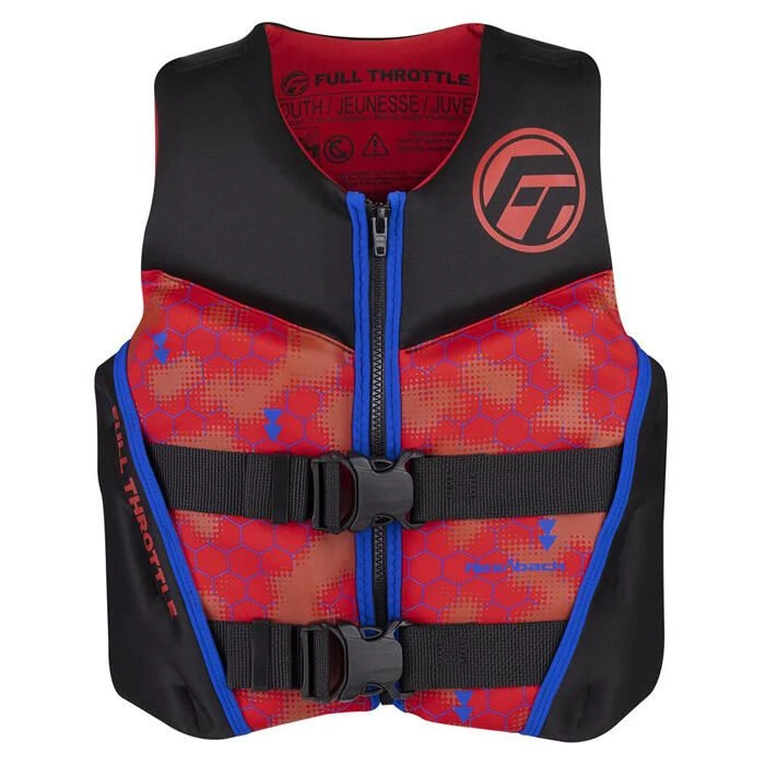 Full Throttle Youth Rapid-Dry Life Jacket 6 Full Throttle Youth Rapid-Dry Life Jacket - Image 6