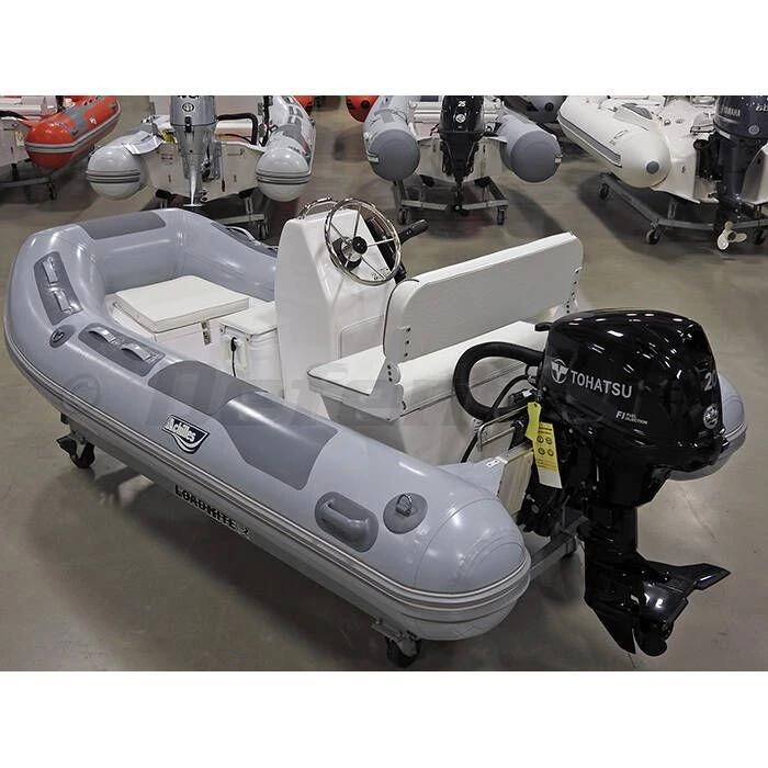 Achilles HB-315DX Fiberglass RIB 10' 4" Boat With Tohatsu 20 HP Motor - MFS20 - 2023 4 Achilles HB-315DX Fiberglass RIB 10' 4" Boat With Tohatsu 20 HP Motor - MFS20 - 2023 - Image 4