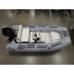 Achilles HB-385DX Fiberglass RIB 12' 8" Boat With Tohatsu 40 HP Motor - MFS40 - 2024 -Sports Store hb 350dx fiberglass rib 11 6 boat with honda 30 hp motor bf30 3 2
