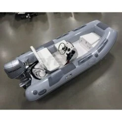 Achilles HB-350DX Fiberglass RIB 11' 6" Boat With Honda 30 HP Motor - BF30 - 2022 -Sports Store hb 350dx rib with honda 30 hp 4 stroke deluxe 2022 3