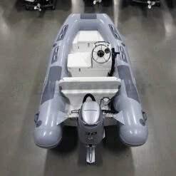 Achilles HB-350DX Fiberglass RIB 11' 6" Boat With Honda 30 HP Motor - BF30 - 2022 -Sports Store hb 350dx rib with honda 30 hp 4 stroke deluxe 2022 4