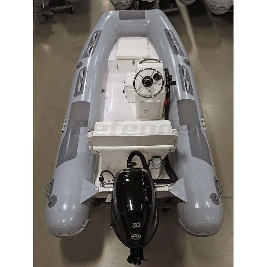 Achilles HB-350DX Fiberglass RIB 11' 6" Boat With Tohatsu 30 HP Motor - MFS30 - 2023 3 Achilles HB-350DX Fiberglass RIB 11' 6" Boat With Tohatsu 30 HP Motor - MFS30 - 2023 - Image 3