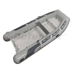 Achilles HB-385DX Fiberglass RIB 12' 8" Boat - 2022 -Sports Store hb 385dx fiberglass rib 12 8 boat 2022 grey hypalon 1