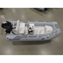 Achilles HB-385DX Fiberglass RIB 12' 8" Boat With Honda 40 HP Motor - BF40 - 2023 -Sports Store hb 385dx rigid hull inflatable rib 2023 hb 385dx rib bf40 hb 385dx rib bf40 honda efi achilles deluxe co 2