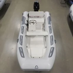 Achilles HB-385DX Fiberglass RIB 12' 8" Boat With Honda 40 HP Motor - BF40 - 2023 -Sports Store hb 385dx rigid hull inflatable rib 2023 hb 385dx rib honda hb 385dx rib honda bf40 efi achilles basic con 3