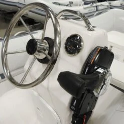 Achilles HB-385DX Fiberglass RIB 12' 8" Boat With Honda 40 HP Motor - BF40 - 2023 -Sports Store hb 385dx rigid hull inflatable rib 2023 hb 385dx rib honda hb 385dx rib honda bf40 efi achilles basic con 6