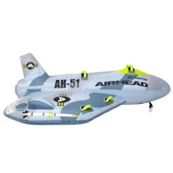 Airhead Jet Fighter 4-Person Inflatable Towable Boat Tube - AHFJ-14 12 Airhead Jet Fighter 4-Person Inflatable Towable Boat Tube - AHFJ-14 -Sports Store jet fighter 4 person inflatable towable boat tube ahfj 14 3